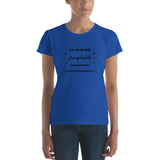 T-shirt femme parfaite